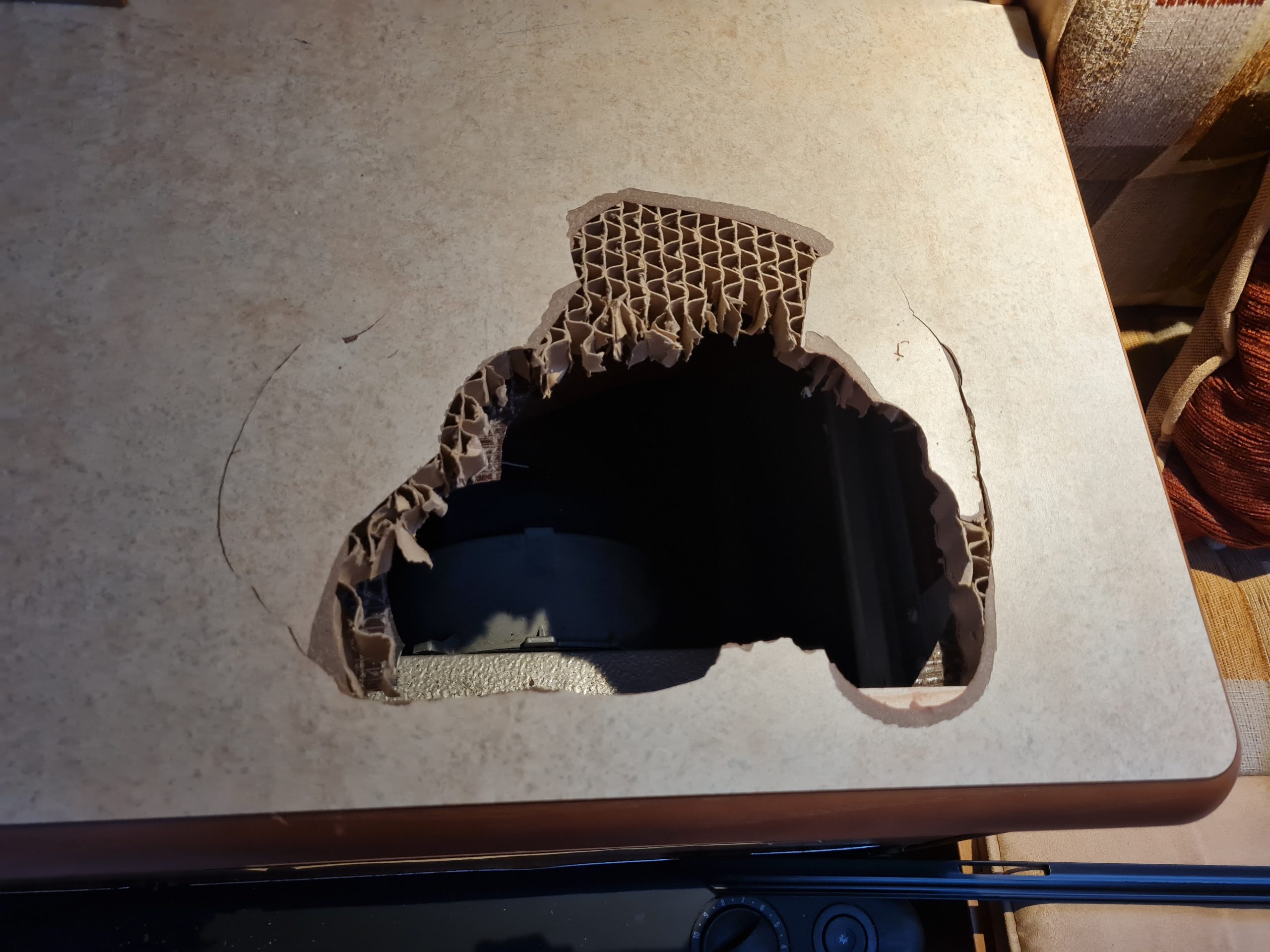 CARAVAN WORKTOP REPAIR