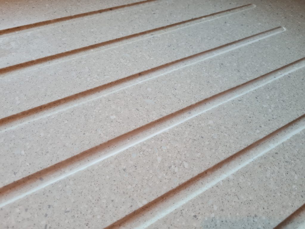 CORRIAN WORKTOP CRACK REPAIR MANCHESTER AFTER