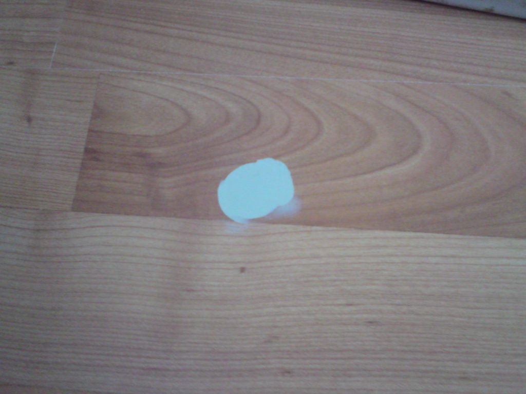 CHIPPED LAMINATE FLOORING REPAIR