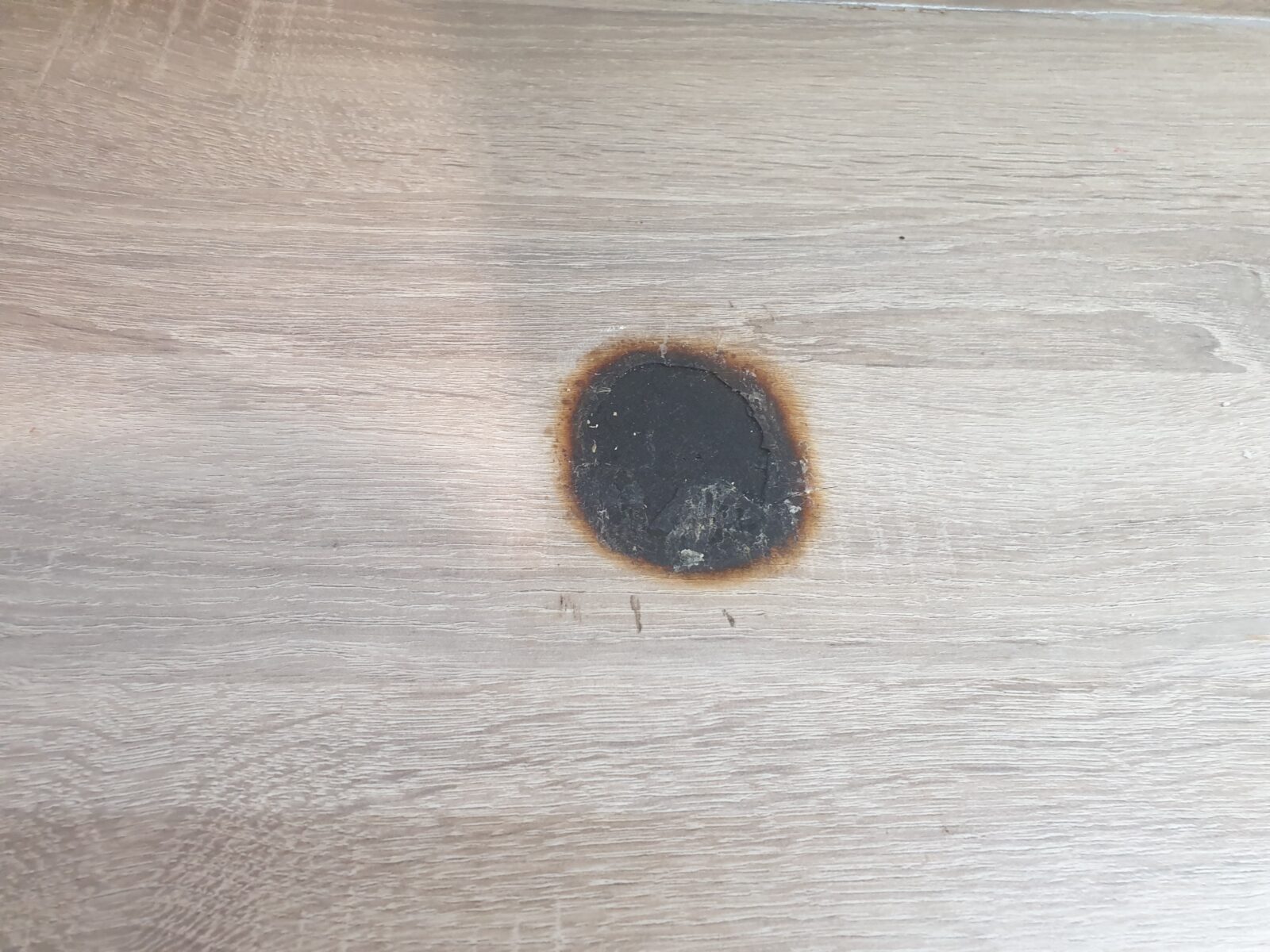 PAN BURN WORKTOP REPAIR MANCHESTER