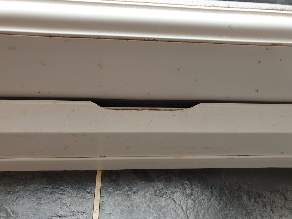 UPVC DOOR THRESHOLD CHIP REPAIR