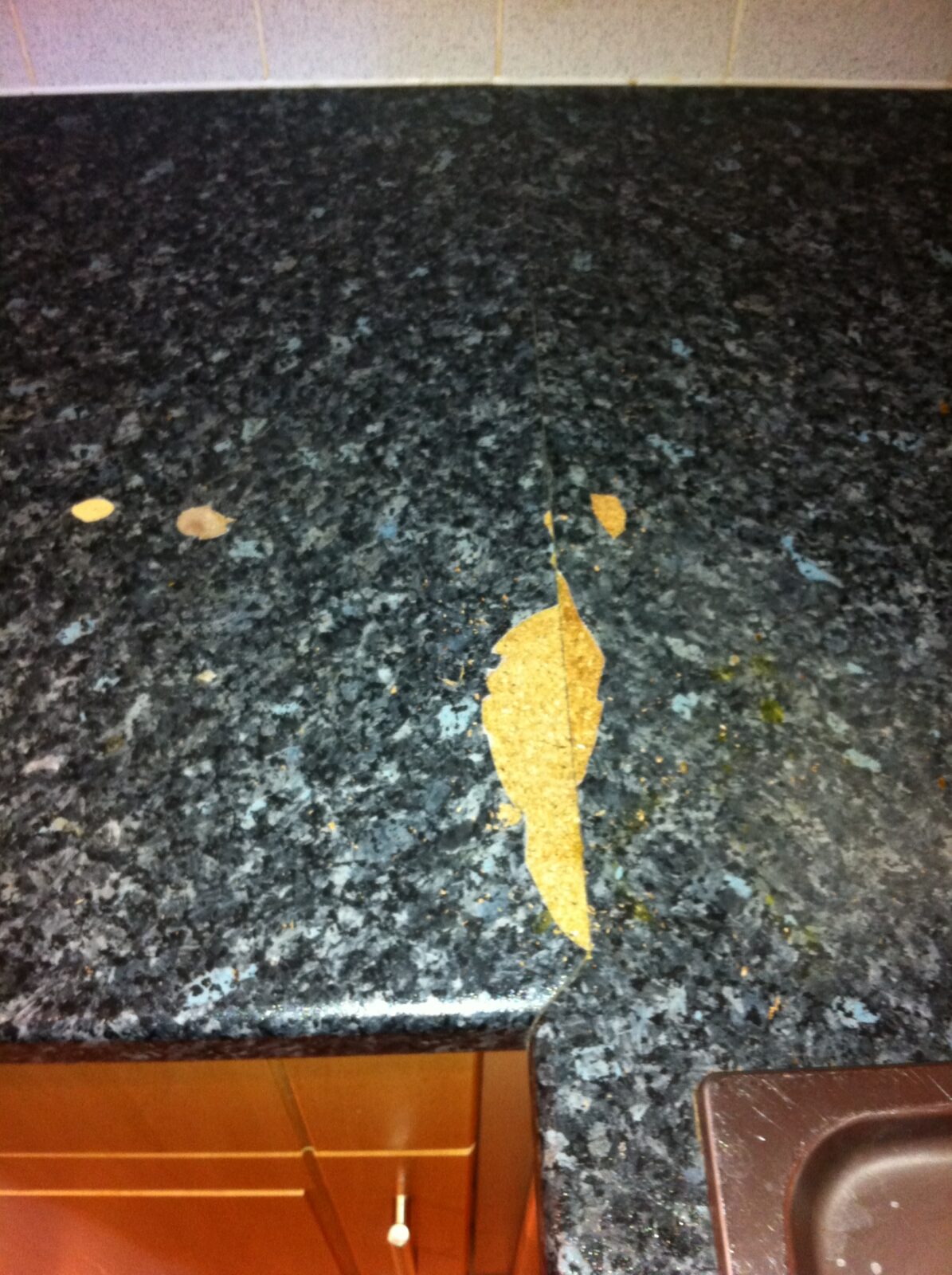 WATER DAMAGE WORKTOP JOINT REPAIR (2)